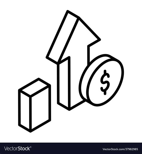 Financial growth Royalty Free Vector Image - VectorStock