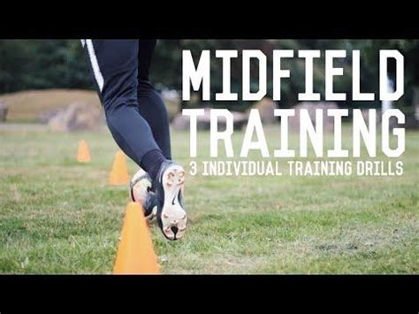 Individual Midfielder Training | 3 Drills To Become A Better Central ...