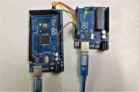 Master-Slave SPI Communication And Arduino SPI Read Example