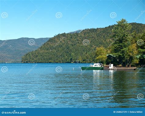 Lake placid, new york stock image. Image of forest, nature - 26862729