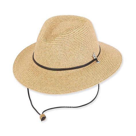 Petite Straw Safari Hat with Chin Cord - Sunny Dayz™ — SetarTrading Hats