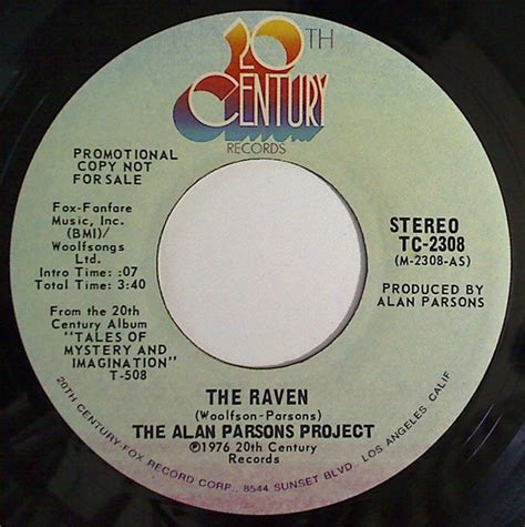 The Alan Parsons Project - The Raven (1976, Vinyl) | Discogs