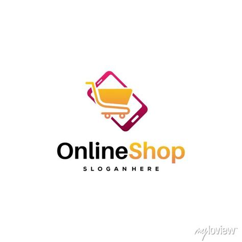 Online Shop Logo Designs Template Vector, Simple Shopping Logo | lupon.gov.ph