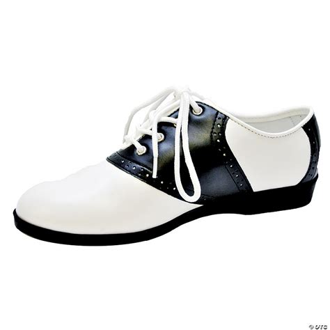 Black And White Saddle Shoes | Oriental Trading