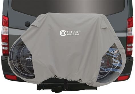 Classic Accessories Deluxe 3 Bike Cover for RV Hitch Mounted Bike Racks Classic Accessories RV ...