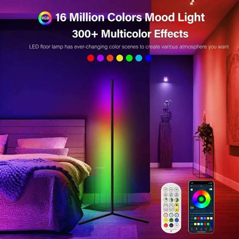 Modern RGB LED Floor Lamps - Super Cute Gadgets