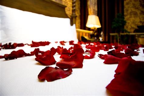 rose petals on a bed soon to be wed | Flickr - Photo Sharing!