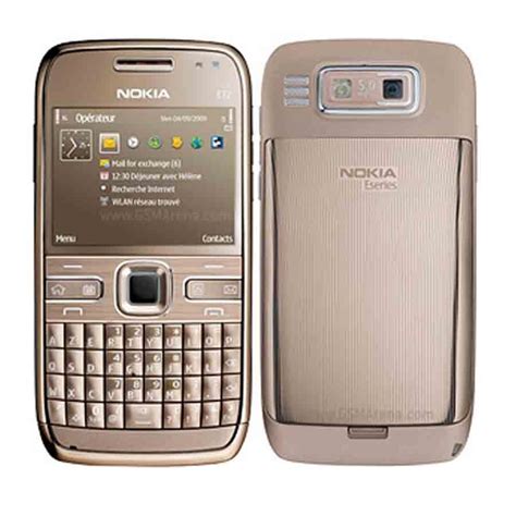 Nokia E72 Unlocked Original 3G Bluetooth MP3 GOLD GPS WIFI 5MP Bar Mobile Phone | eBay