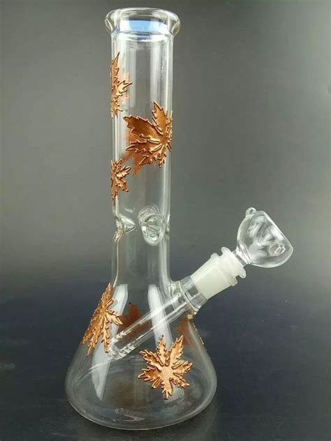 Best Quality Glass Bongs 26cm Hight Water Pipe Glass Pipes Glass Bubbler Glass Oil Rig Smoking ...