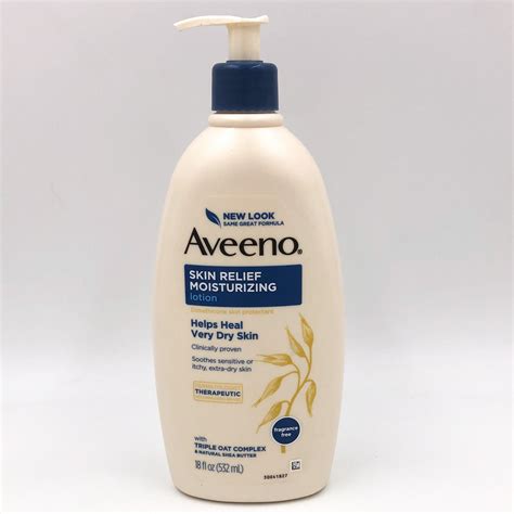 Aveeno Skin Relief Fragrance Free Moisturizing Lotion 18 OZ