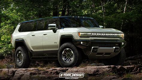 A 2022 GMC Hummer EV SUV Would Look Just As (If Not More) Desirable As ...