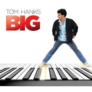 Tom Hanks Big Piano - Debsartliffcards