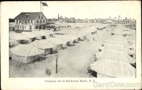 Camping Out At Rockway Beach Rockaway Beach, NY