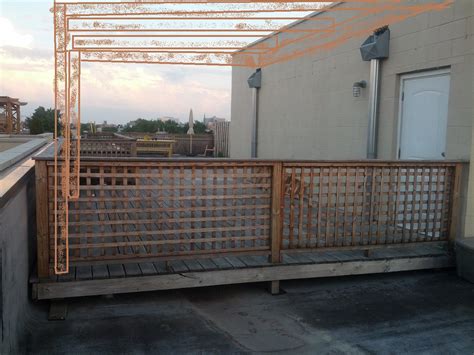 decking - How should I attach a pergola to my rooftop deck? - Home Improvement Stack Exchange