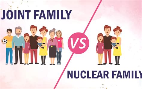 Joint family Vs Nuclear family Comparison