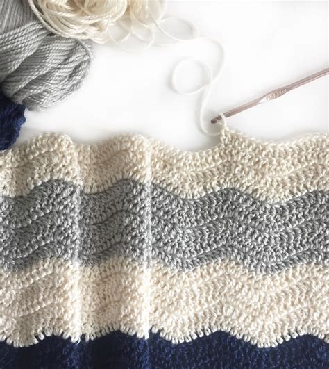 How to Crochet a Ripple Blanket | Daisy Farm Crafts