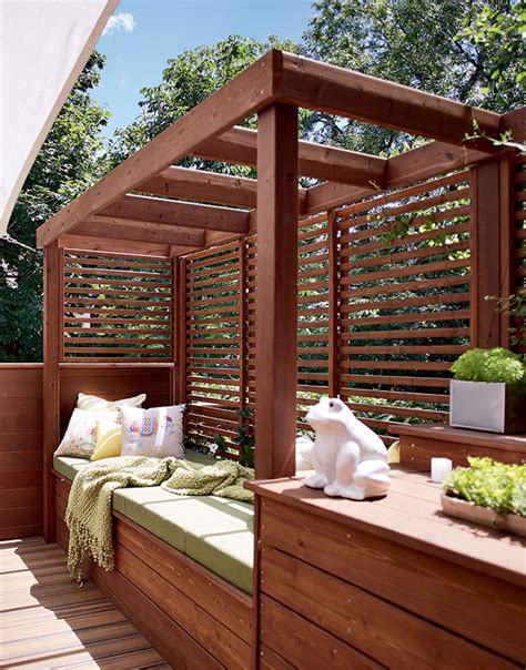 36 Impressive DIY Outdoor Privacy Screens Ideas (2023) | Exterior design backyard, Privacy ...