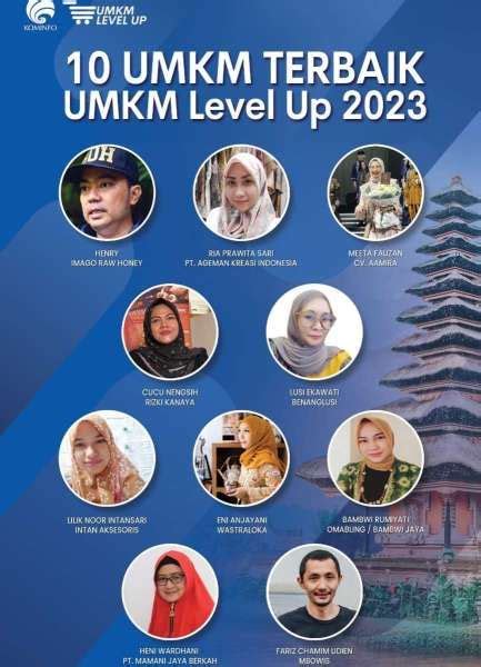 Kemkominfo Beri Pengargaan UMKM & Fasilitator Dalam Program UMKM Level Up 2023