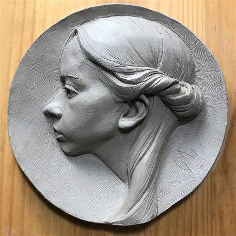 Emotional portrait of mary of nazareth emerges from exquisite high relief sculpture – Artofit