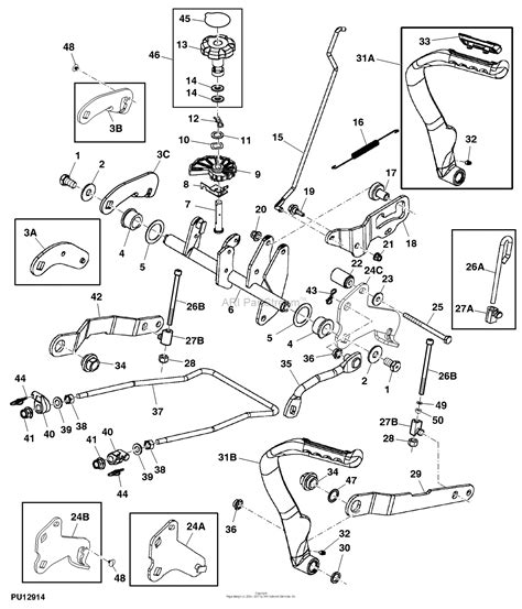 John Deere X320 Parts Diagrams