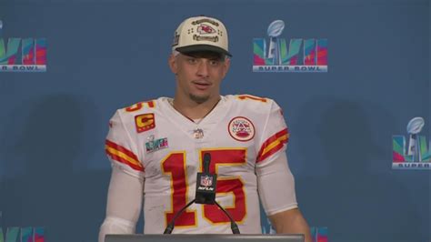 Super Bowl Post Game Interview: KC Chiefs, MVP Patrick Mahomes speaks ...