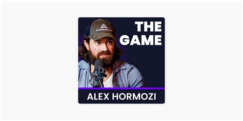 ‎The Game w/ Alex Hormozi on Apple Podcasts