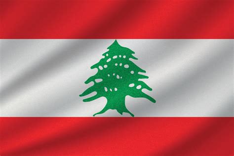 national flag of Lebanon 11162332 Vector Art at Vecteezy