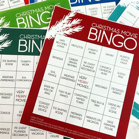 Christmas Movie Bingo — Very Merry Movies