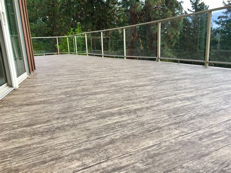 Tufdek Deck Colors - Designer Birch Plank Vinyl Decking