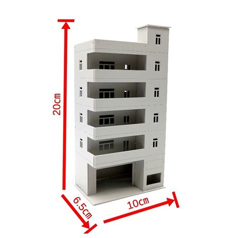 HO 1:87 Scale Apartment Building