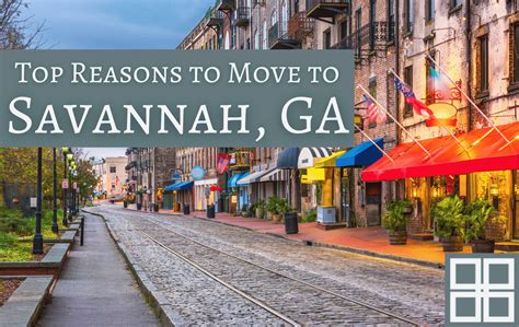 Things to Know Before Moving to Savannah