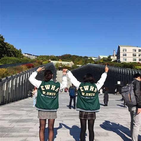 Ewha Woman’s University! Just a few pictures showing the campus, a ...