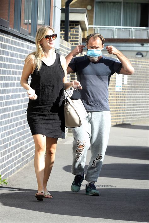 Jude Law and Phillipa Coan- Seen out in London-26 | GotCeleb