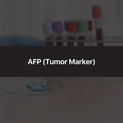 AFP (Tumor Marker) - Wittmer Rejuvenation Clinic