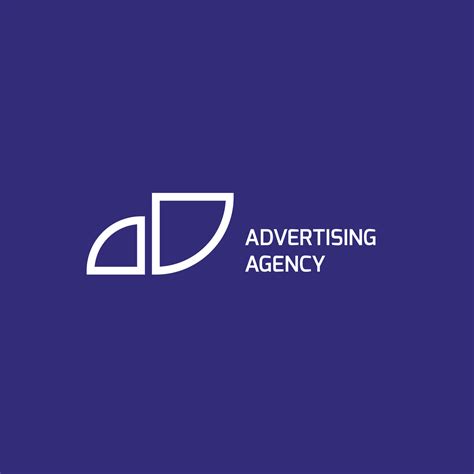 Advertising Agency logo template. A clean, modern, and high-quality ...