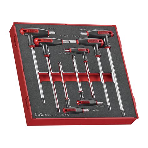 Teng Tools TEDHEX7 - 7 Piece T Handle Hex Key Set in EVA Tray | eBay