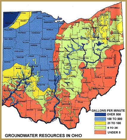 Ohio Groundwater Resources Map - The GroundWater Consortium