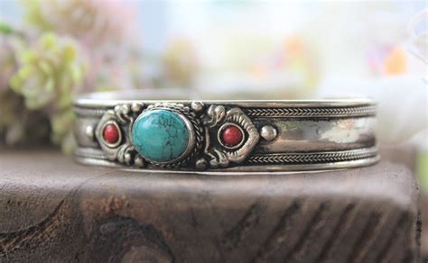 Turquoise Bracelet Birthstone Bracelet Blue Stone - Etsy