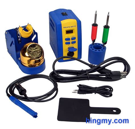 Hakko FX-951 Soldering Station Review #hakko #electronics #review Electrical Engineering ...