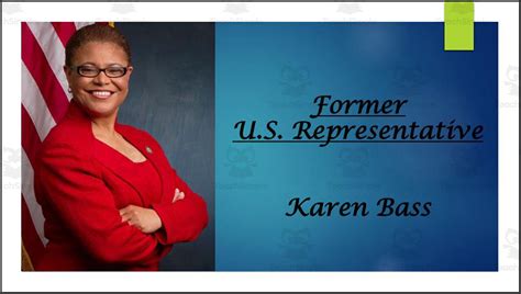 Former U.S. Representative Karen Bass (CA) BIO PPT by Teach Simple