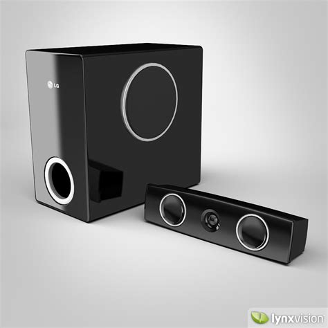 LG Home Theater 3D Model .max .obj .fbx - CGTrader.com