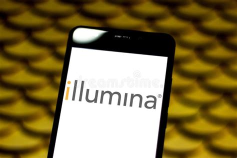 May 03, 2019, Brazil. in this Photo Illustration the Illumina Logo is Displayed on a Smartphone ...