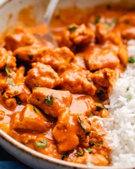 Slow Cooker Chicken Tikka Masala (SO easy!) - The Chunky Chef