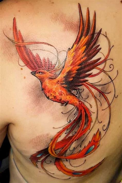 54 Stunning Tattoo Ideas For Women - Eazy Vibe | Phoenix bird tattoos, Phoenix tattoo, Bird ...