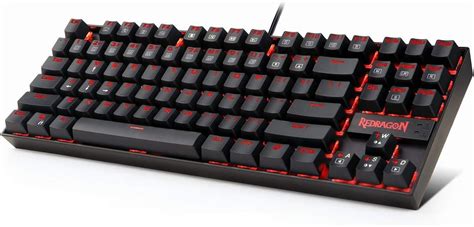 Amazon.co.jp: Redragon K552 Mechanical Gaming Keyboard 87 Keys LED Backlight Mode Waterproof ...