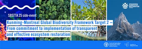 KUNMING-MONTREAL GLOBAL BIODIVERSITY FRAMEWORK TARGET 2