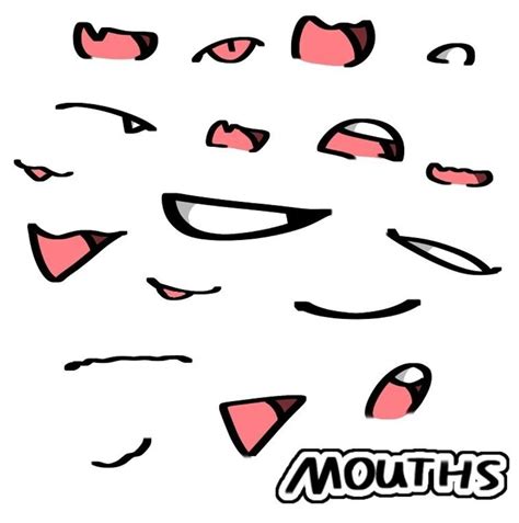 Anime Mouth Drawing, Drawing Cartoon Faces, Lips Drawing, Hand Art Drawing, Drawing Base ...