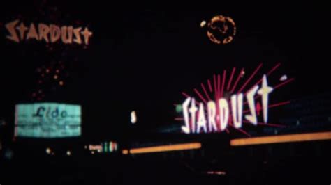 Stardust hotel casino sign at night — Stock Video © StockFilm #105426698