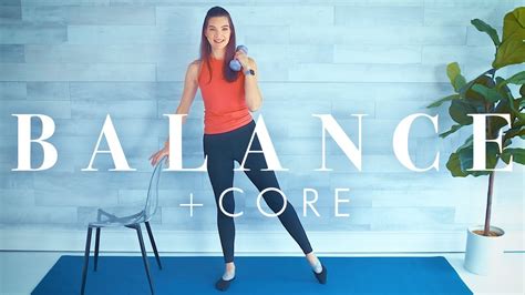 Standing Exercises for Balance, Core & Toning // Senior & Beginner ...