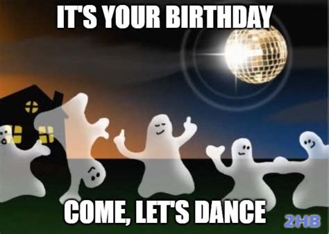 Funny & Fearsome Halloween Birthday Meme - 2HappyBirthday